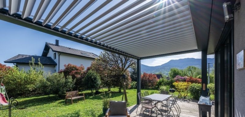 Pergola bioclimatique